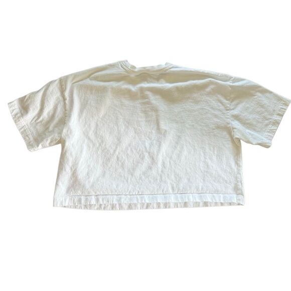 Old Navy Universal Thread Tee Oversized Crop Boxy Tees White Medium - Picture 2 of 8
